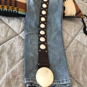 Michael Kors concho style belt